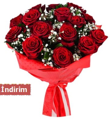 12 Adet kırmızı aşk gülleri  Kırklareli çiçek online çiçek siparişi 