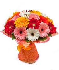 Renkli gerbera buketi  Kırklareli ucuz çiçek gönder 