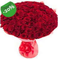 Özel mi Özel buket 101 adet kırmızı gül  Kırklareli ucuz çiçek gönder 