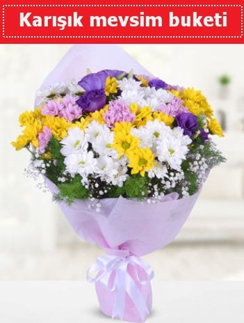 Karışık Kır Çiçeği Buketi  Kırklareli internetten çiçek siparişi 